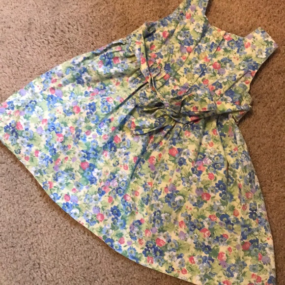 Blueberi Boulevard Floral Dress:18MO - Picture 2 of 8